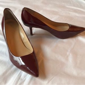 Red Patent Leather Pumps